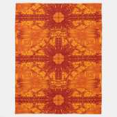 Boheemse Vuurbloemen 139 Fleece Deken (Voorkant)