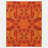 Boheemse Vuurbloemen 141 Fleece Deken (Voorkant)