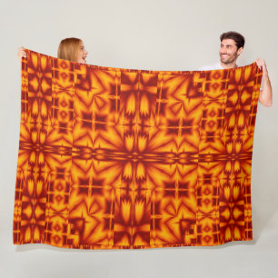Boheemse Vuurbloemen 241 Fleece Deken