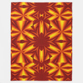 Boheemse Vuurbloemen 25 Fleece Deken (Voorkant)