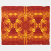 Boheemse Vuurbloemen 57 Fleece Deken (Voorkant (Horizontaal))