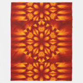 Boheemse vuurbloemen 72 fleece deken (Voorkant)