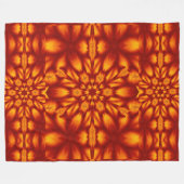 Boheemse vuurbloemen 73 fleece deken (Voorkant (Horizontaal))