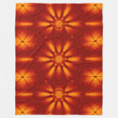 Boheemse vuurbloemen 75 fleece deken (Voorkant)