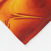 Boheemse vuurbloemen 76 fleece deken (Hoek)