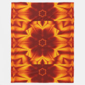 Boheemse vuurbloemen 77 fleece deken (Voorkant)