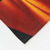 Boheemse vuurbloemen 83 fleece deken (Hoek)