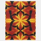 Boheemse Vuurbloemen 91 Fleece Deken (Voorkant)