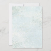 Boheemse Waterverf Bloemen Koe Schedel Huwelijk Kaart (Achterkant)