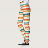 Boheemse Waterverf Gestreept (1) Leggings (Links)