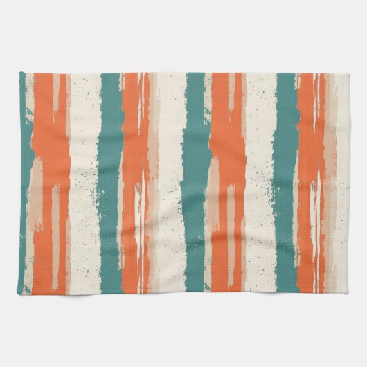  Boheemse Waterverf Gestreept (2) Theedoek (Horizontaal)