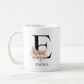 Boheemse Waterverf monogram Koffiemok (Links)