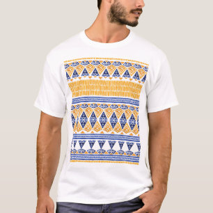 Boheemse Waterverf: naadloos artistiek patroon. T-shirt