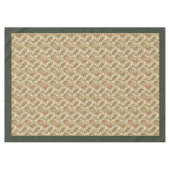 Boheemse wervelende tafelkleed in warme aardse tin (Voorkant (Horizontaal))