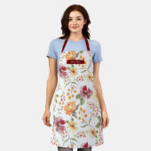 Boheemse Wildflower Floral Grace Chic Trendy Schort (Gedragen)