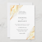 Boheemse woestijn Waterverf bruiloft Kaart (Voorkant)