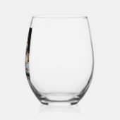 Boheemse Zomer Tafelbeeld Wijnglas Zonder Voet (Links)