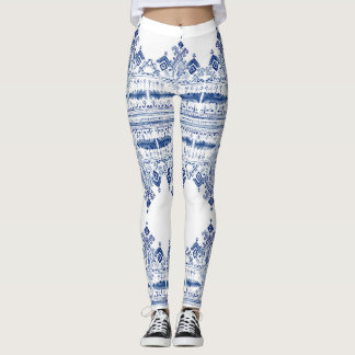 Bohem Blue Leggins Leggings