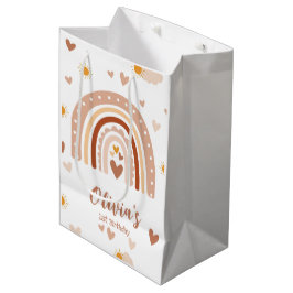 Boheme regenboog - 1 jaar Meisje Medium Cadeauzakje