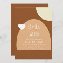 Bohemen Arch & Shapes Heart Geometrical Wedding