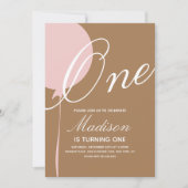 Bohemen ballon: een feest kaart (Voorkant)