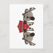 Bohemen bock - Bagpipes uit Tsjechië Briefkaart (Voorkant)