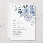 bohemen - brutale bruinkoolbruidebruine bruiloft kaart (Voorkant)