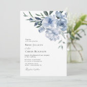 bohemen - brutale bruinkoolbruidebruine bruiloft kaart (Staand voorkant)