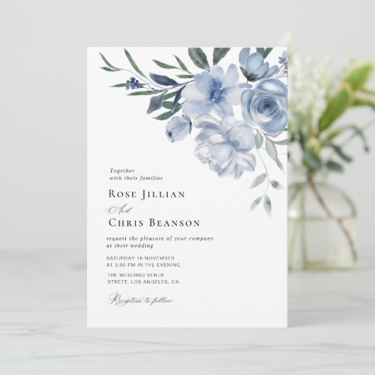 bohemen - brutale bruinkoolbruidebruine bruiloft kaart (Staand voorkant)