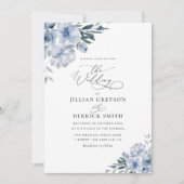 bohemen - brutale bruinkoolbruidebruine bruiloft kaart (Voorkant)