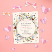 Bohemen Butterfly & Floral Budget Baby shower