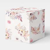 Bohemen Canvas tas Bloem Bodem Vloer Bouquets Bedankdoosjes (Voorkant Zijde)