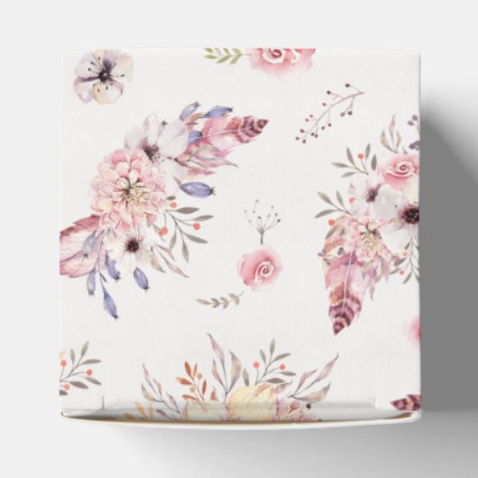 Bohemen Canvas tas Bloem Bodem Vloer Bouquets Bedankdoosjes (Bovenkant)