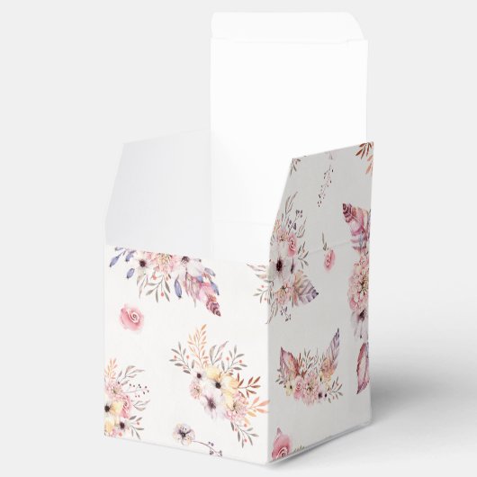 Bohemen Canvas tas Bloem Bodem Vloer Bouquets Bedankdoosjes (Geopend)