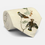 Bohemen Chatterer (Waxwing) Audubon Birds America Stropdas (Opgerold)