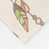 Bohemen-droomvanger met kralen en veren, zie fleece deken (Hoek)