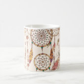 Bohemen-droomvanger met kralen en veren, zie koffiemok (Center)