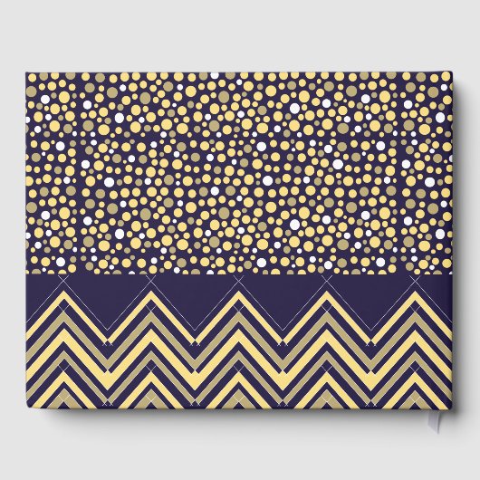 Bohemen Elephant en Chevron Baby shower Gastenboek (Achterkant)