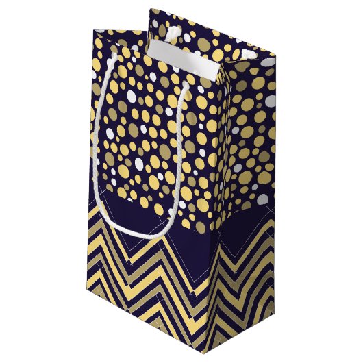 Bohemen Elephant en Chevron Baby shower Klein Cadeauzakje (Achterkant Gekanteld)