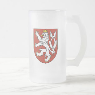 Bohemen embleem matglas bierpul