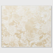 Bohemen  en Shabby Chic Flowers Cadeaupapier (Vlak)