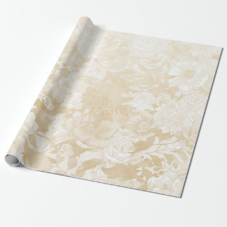 Bohemen  en Shabby Chic Flowers Cadeaupapier