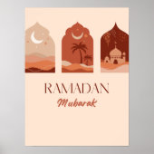 Bohemen esthetisch Ramadan Kareem Ramadan Poster (Voorkant)