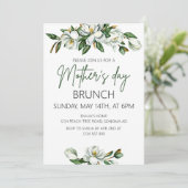  Bohemen Floral Moederdag Brunch Kaart (Staand voorkant)