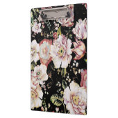 bohemen frans land chic zwarte flora klembord (Links)