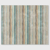  Bohemen getextureerde Stripe gepatenteerd Cadeaupapier (Vlak)
