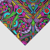 Bohemen Glas in lood Style Tissuepapier (Detail)