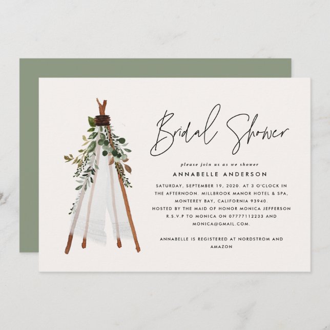 Bohemen hedendaagse theepee botanische zomer (Voorkant / Achterkant)