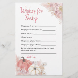 Bohemen Herfst in de liefdespompoen wil Baby