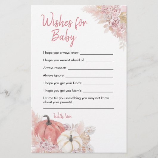 Bohemen Herfst in de liefdespompoen wil Baby (Voorkant)